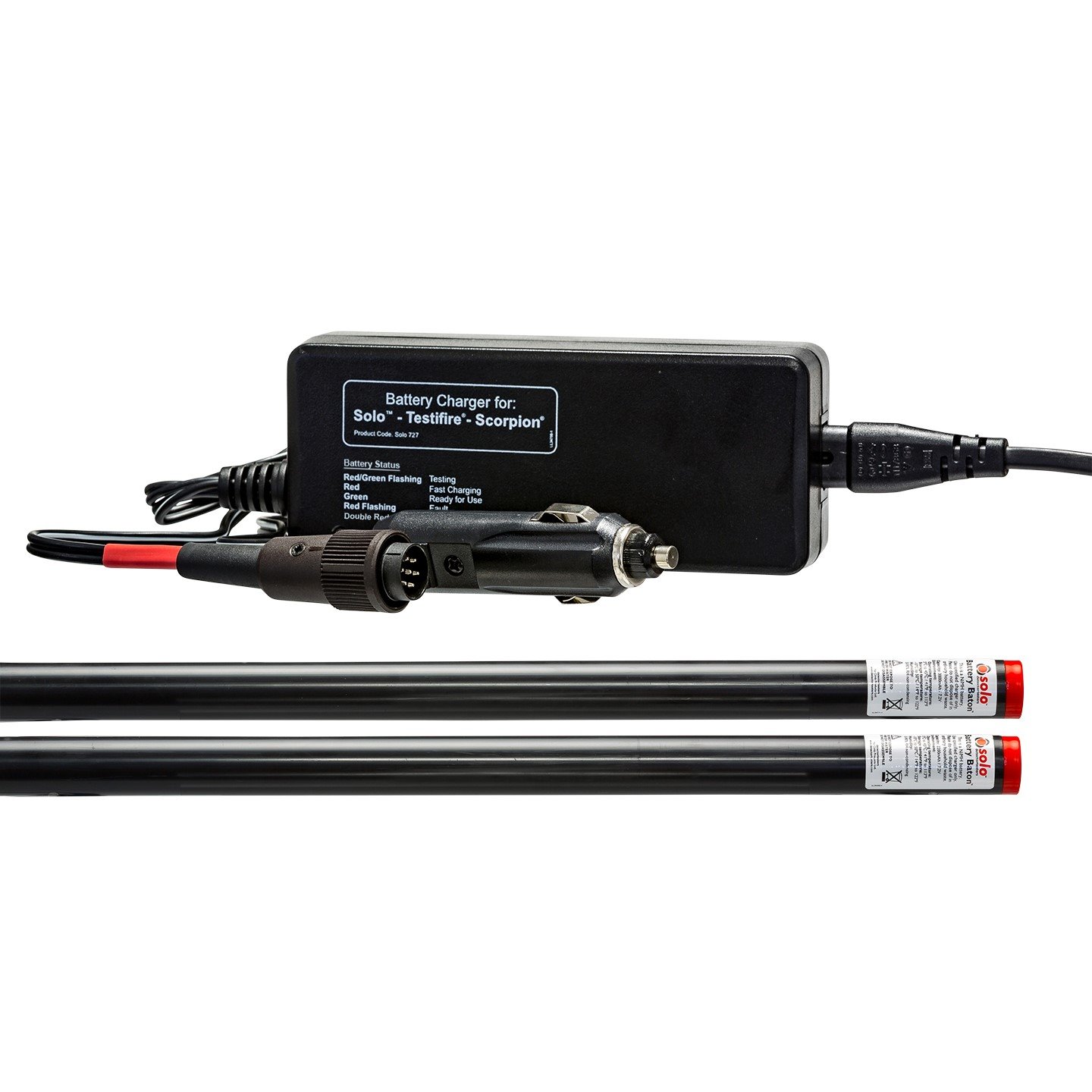 SOLO797 - Kit Chargeur haute capacité et batteries bâton - High Capacity Charger & Batteries Baton Kit